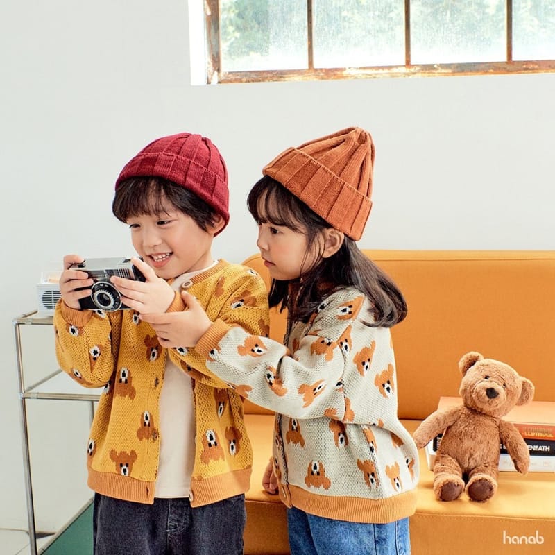 HANAB - Korean Children Fashion - #Kfashion4kids - Bear Cardigan - 8