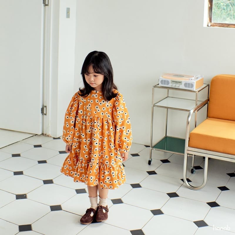 HANAB - Korean Children Fashion - #Kfashion4kids - Rin Shirring One-piece - 10