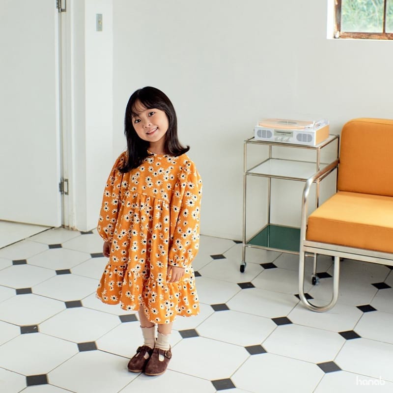HANAB - Korean Children Fashion - #Kfashion4kids - Rin Shirring One-piece - 11
