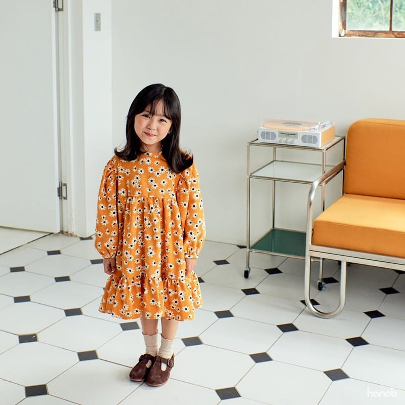 HANAB - Korean Children Fashion - #Kfashion4kids - Rin Shirring One-piece - 12