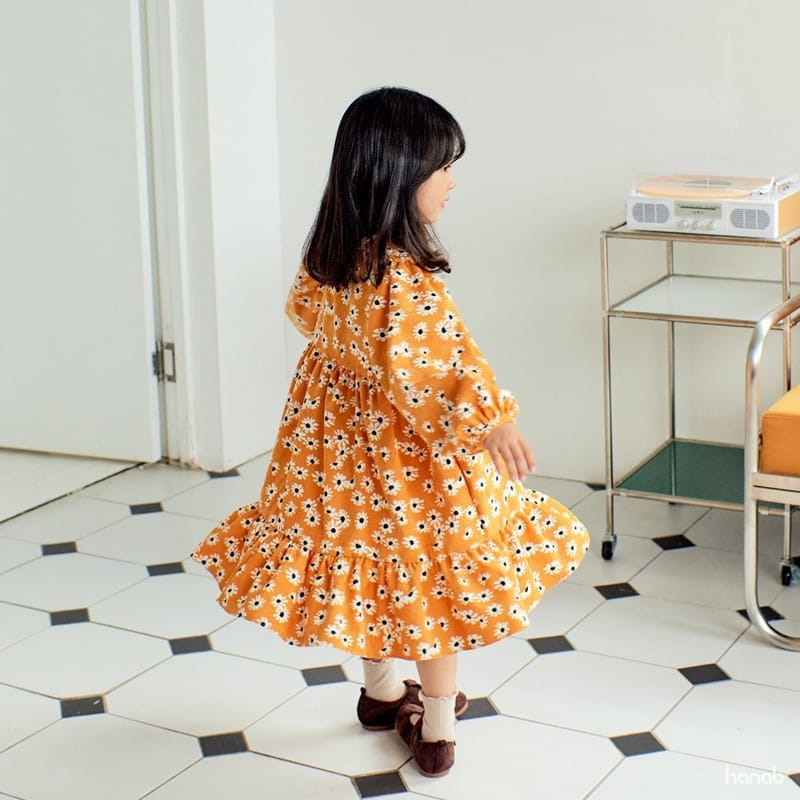 HANAB - Korean Children Fashion - #Kfashion4kids - Rin Shirring One-piece - 5