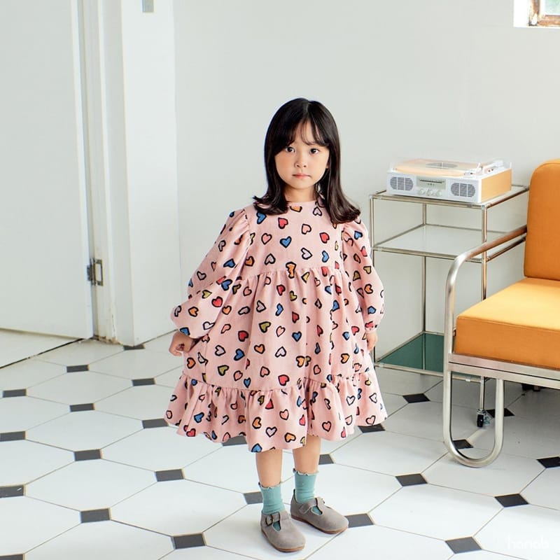 HANAB - Korean Children Fashion - #Kfashion4kids - Rin Shirring One-piece - 6