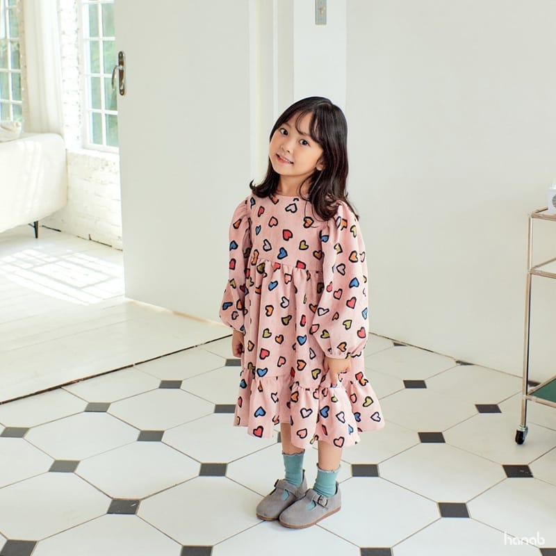 HANAB - Korean Children Fashion - #Kfashion4kids - Rin Shirring One-piece - 8