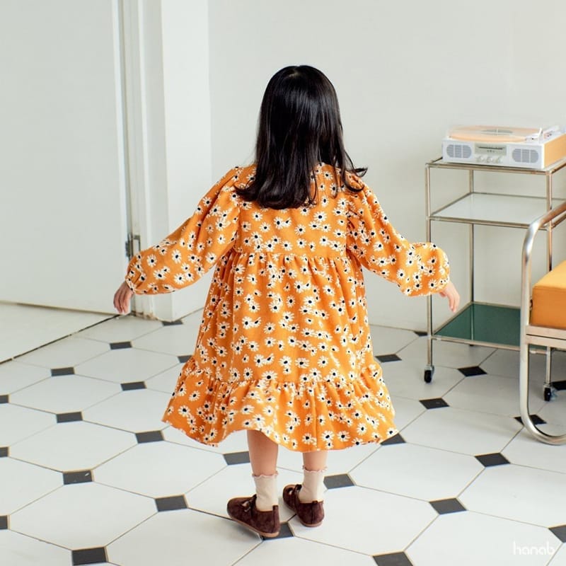 HANAB - Korean Children Fashion - #Kfashion4kids - Rin Shirring One-piece - 9