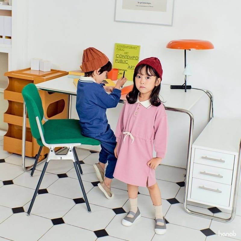 HANAB - Korean Children Fashion - #Kfashion4kids - Polo One-piece - 7