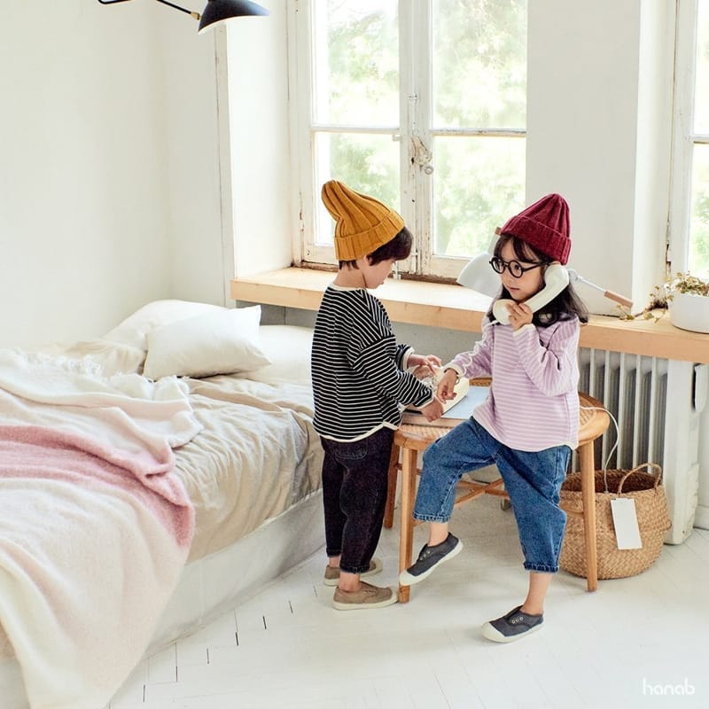 HANAB - Korean Children Fashion - #Kfashion4kids - Pual Stripes Tee - 2