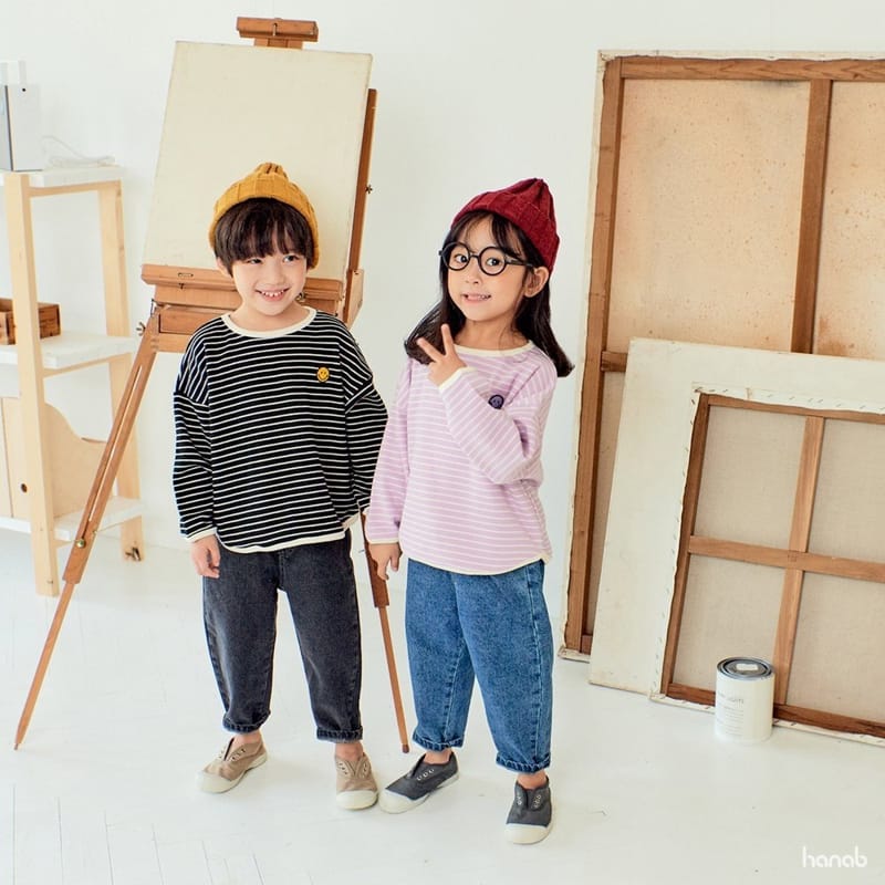 HANAB - Korean Children Fashion - #Kfashion4kids - Pual Stripes Tee - 5