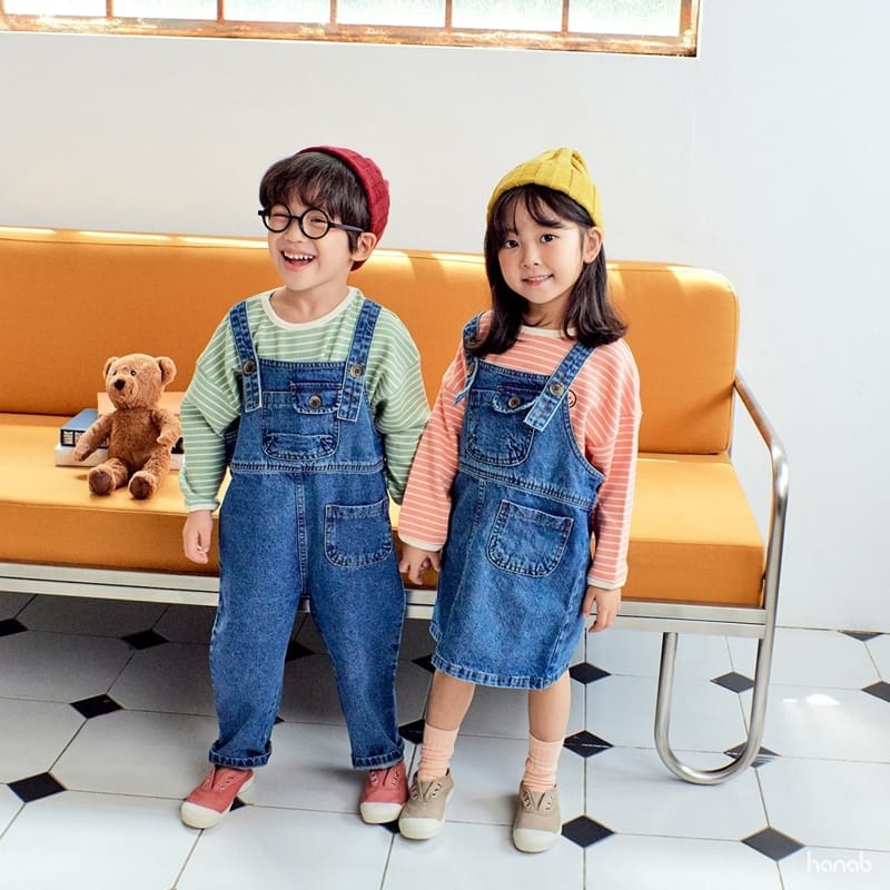 HANAB - Korean Children Fashion - #Kfashion4kids - Pual Stripes Tee - 6