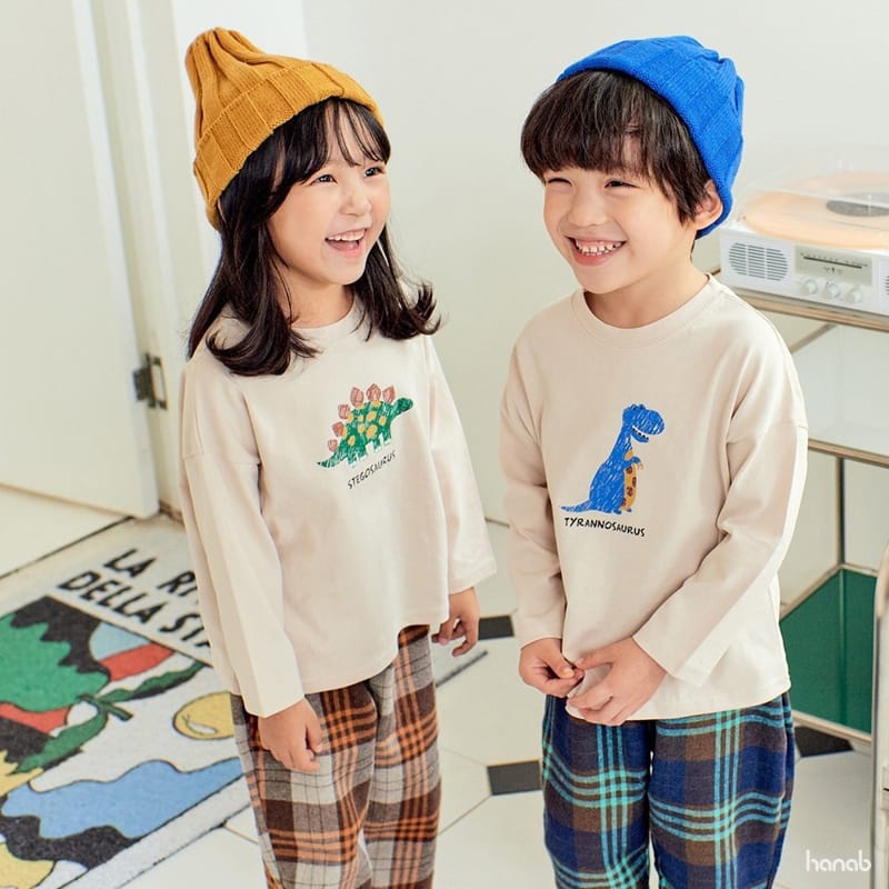 HANAB - Korean Children Fashion - #Kfashion4kids - Tirano Top Bottom Set - 2