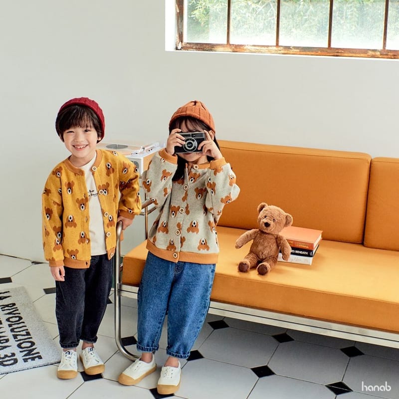 HANAB - Korean Children Fashion - #Kfashion4kids - Two Bear Tee - 2