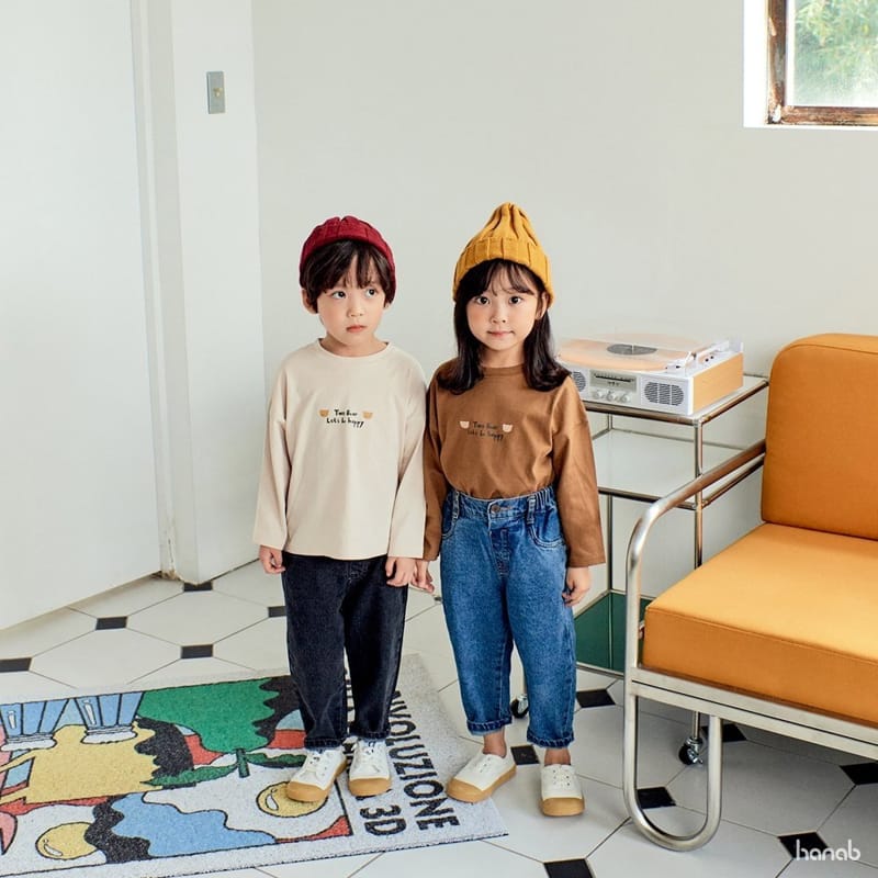 HANAB - Korean Children Fashion - #Kfashion4kids - Two Bear Tee - 7