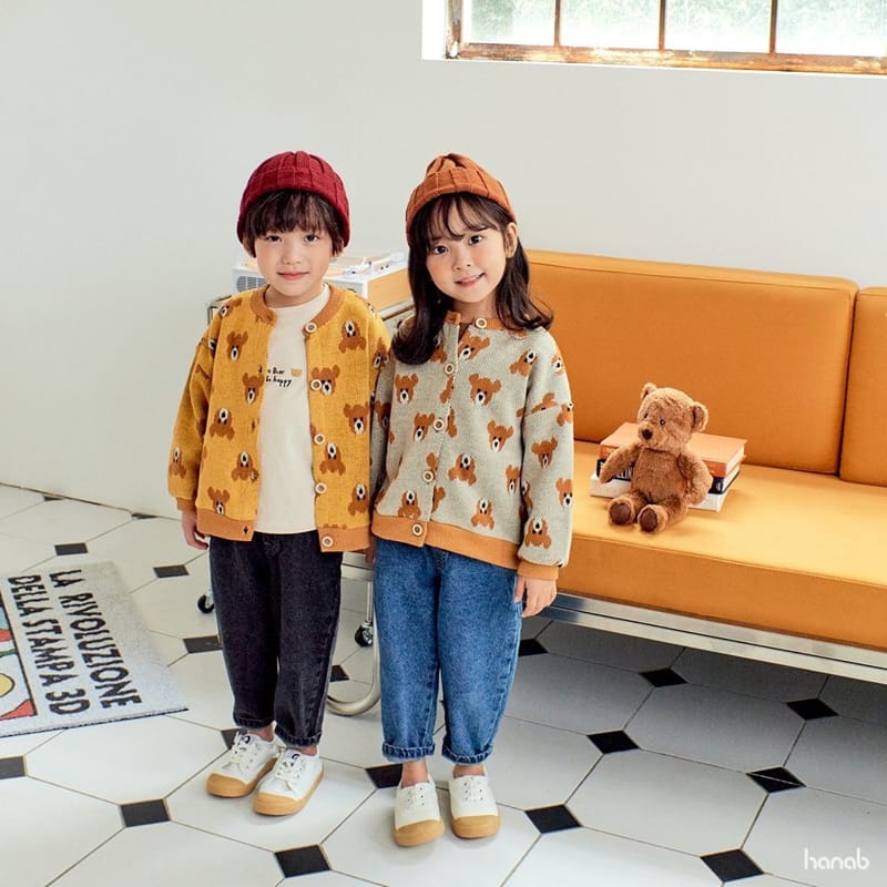 HANAB - Korean Children Fashion - #Kfashion4kids - Two Bear Tee - 9