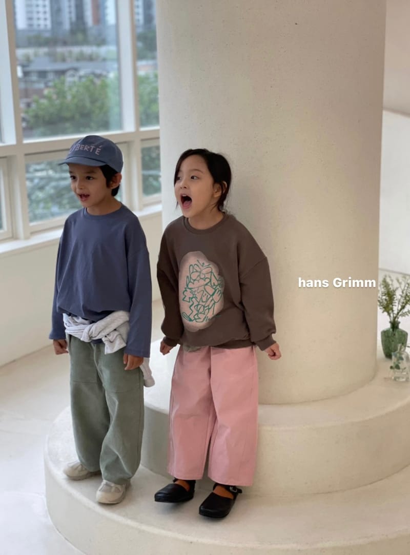 HANS GRIMM - Korean Children Fashion - #Kfashion4kids - Bias Cotton Chinno Pants - 6