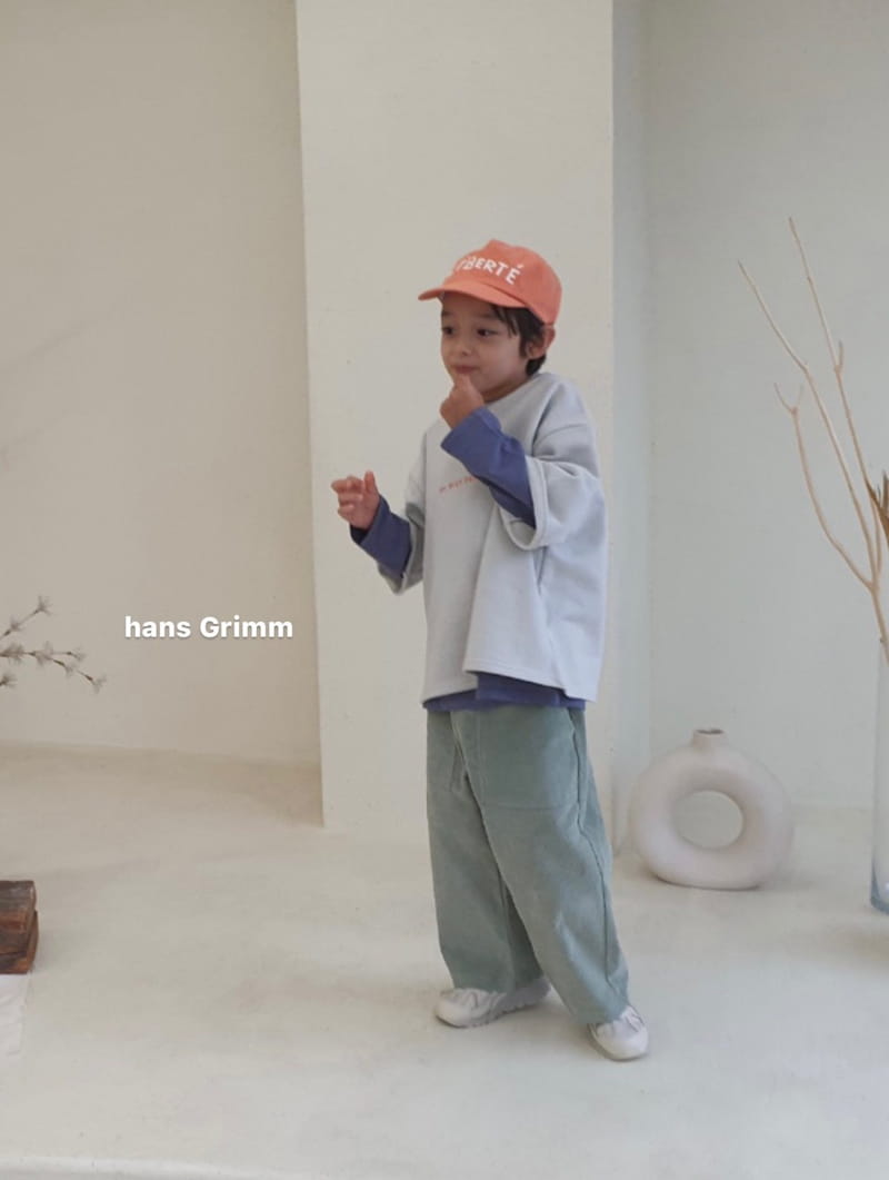 HANS GRIMM - Korean Children Fashion - #Kfashion4kids - Out Pocket Corduroy Pants - 8