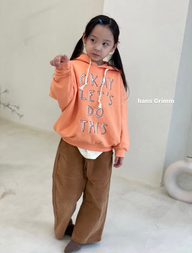HANS GRIMM - Korean Children Fashion - #Kfashion4kids - Okay Hood Sweatshirt - 12