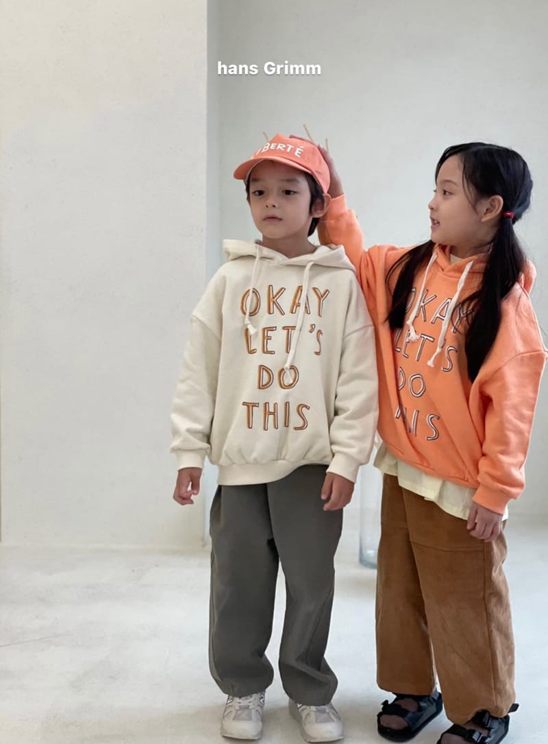 HANS GRIMM - Korean Children Fashion - #Kfashion4kids - Okay Hood Sweatshirt - 2