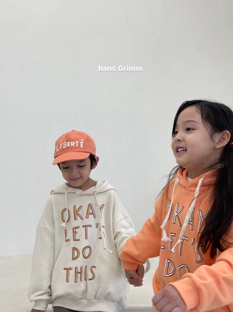 HANS GRIMM - Korean Children Fashion - #Kfashion4kids - Okay Hood Sweatshirt - 3