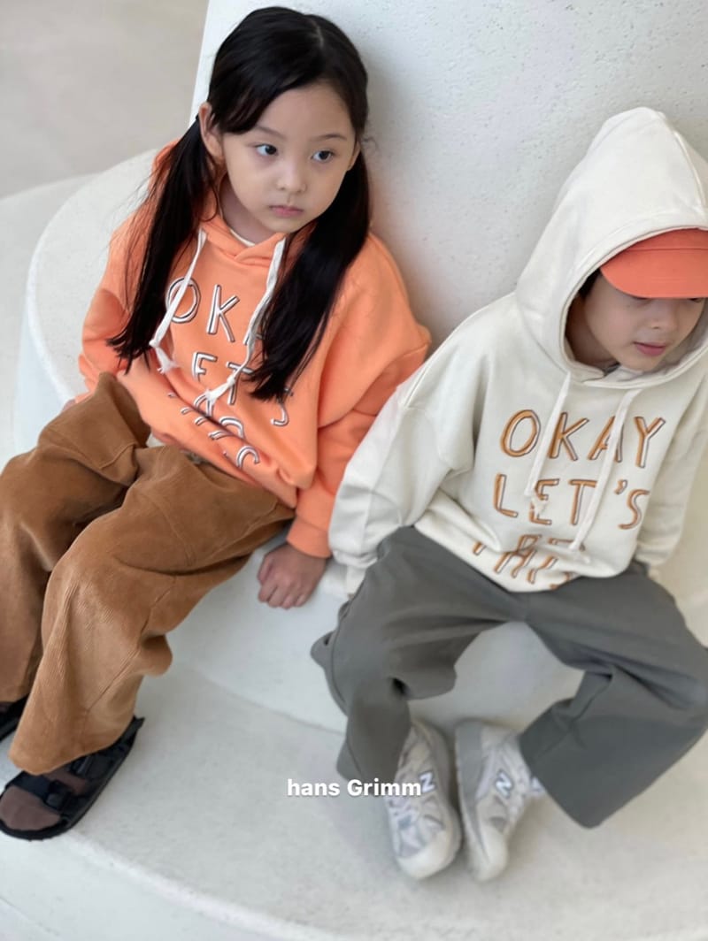 HANS GRIMM - Korean Children Fashion - #Kfashion4kids - Okay Hood Sweatshirt - 5