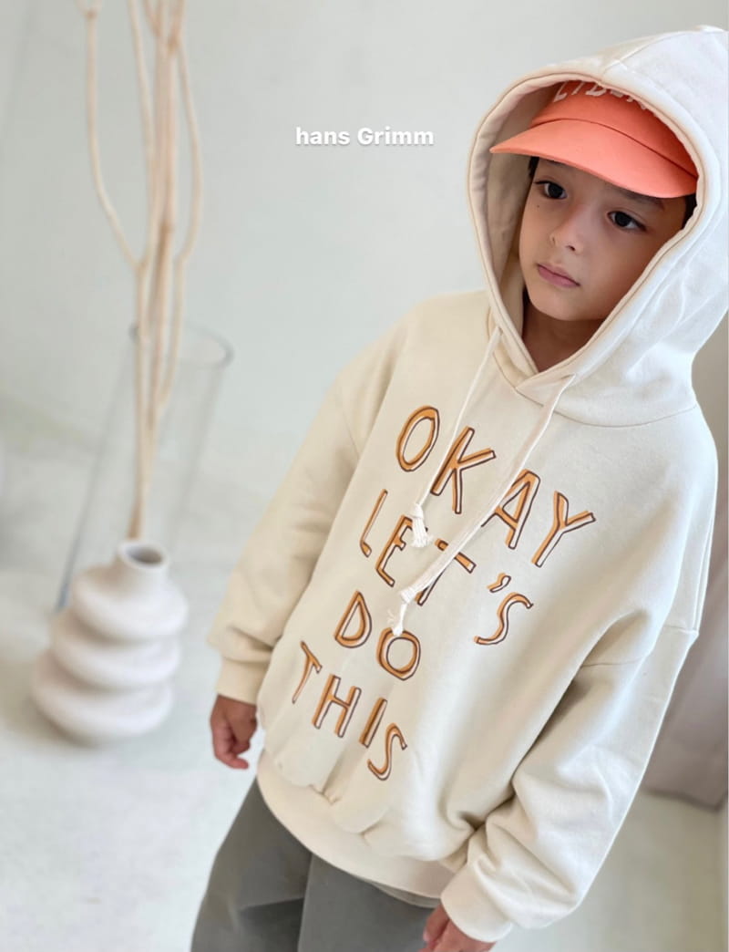 HANS GRIMM - Korean Children Fashion - #Kfashion4kids - Okay Hood Sweatshirt - 7