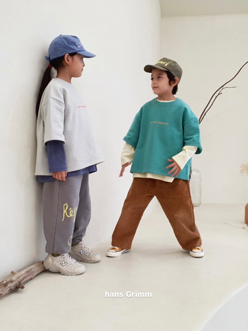 HANS GRIMM - Korean Children Fashion - #Kfashion4kids - Long Sleeve Tee - 7