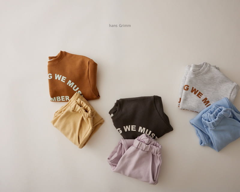 HANS GRIMM - Korean Children Fashion - #Kfashion4kids - Something Top Bottom Set