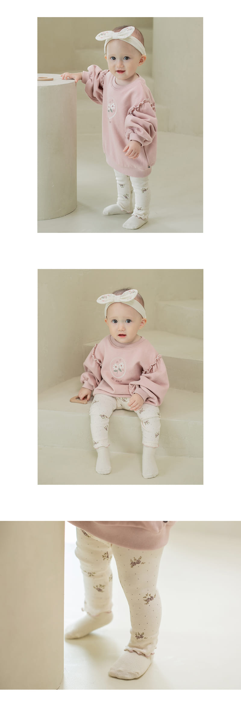 HAPPY PRINCE - Korean Children Fashion - #Kfashion4kids - Riju Baby Leggings - 4