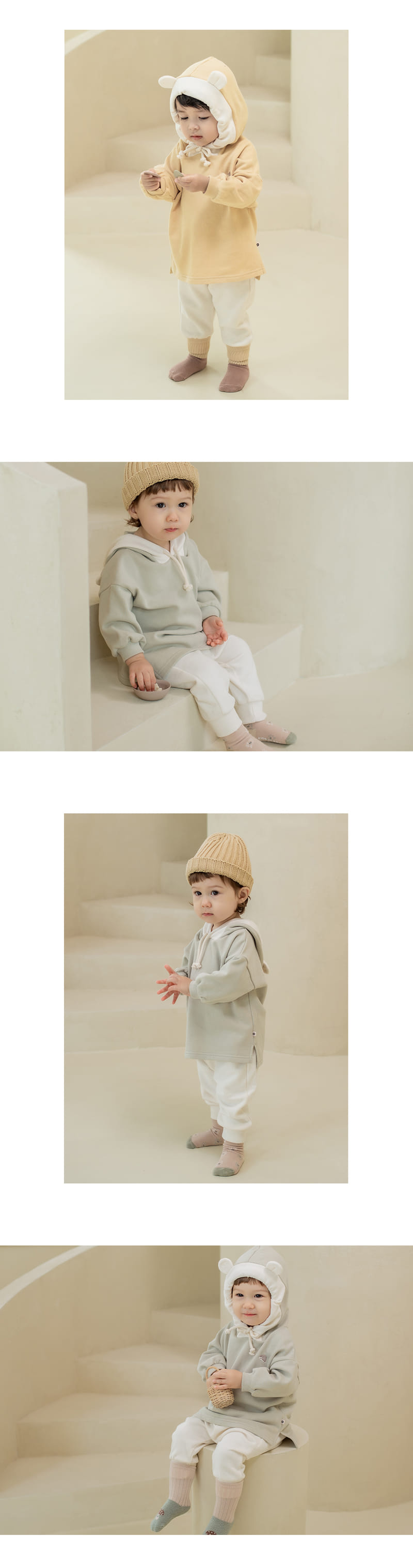 HAPPY PRINCE - Korean Children Fashion - #Kfashion4kids - Lowen Hoodie Baby Sweatshirt - 4