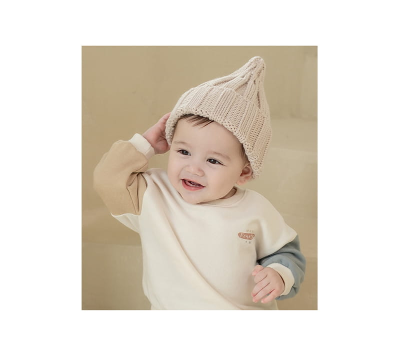 HAPPY PRINCE - Korean Children Fashion - #Kfashion4kids - Sand Knit Baby Beanie - 2