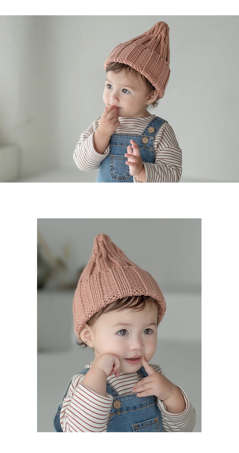 HAPPY PRINCE - Korean Children Fashion - #Kfashion4kids - Sand Knit Baby Beanie - 5