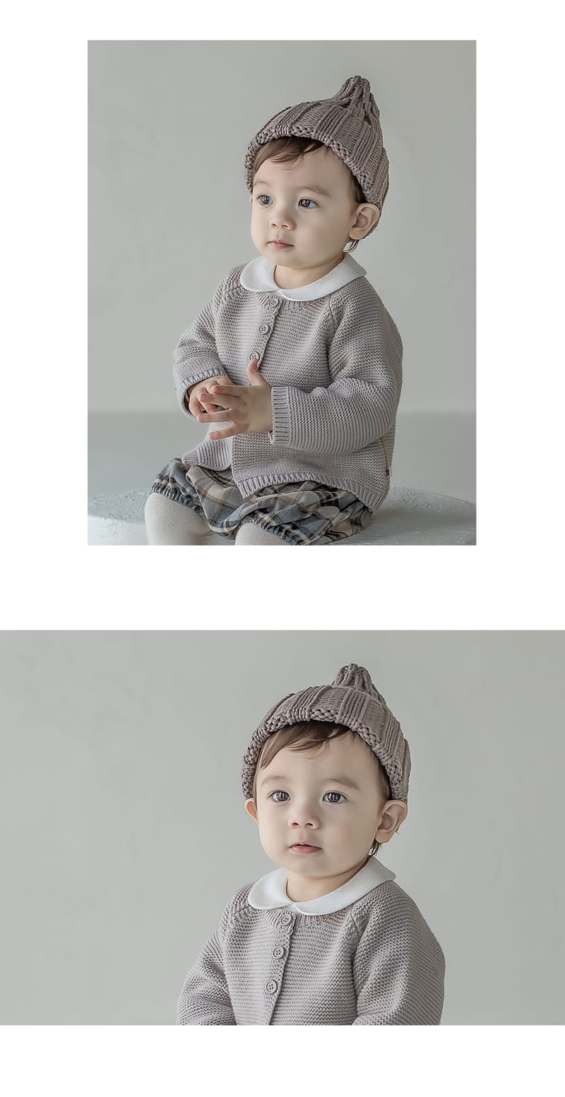 HAPPY PRINCE - Korean Children Fashion - #Kfashion4kids - Sand Knit Baby Beanie - 8