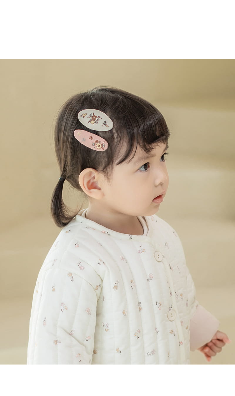 HAPPY PRINCE - Korean Children Fashion - #Kfashion4kids - Lovel Baby Barrettes [set of 5]