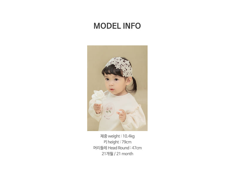 HAPPY PRINCE - Korean Children Fashion - #Kfashion4kids - Nesol Lace Baby Hairband [set of 5] - 10