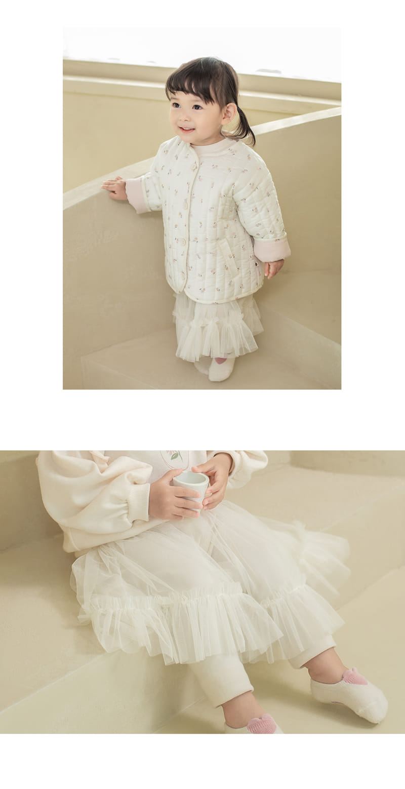 HAPPY PRINCE - Korean Children Fashion - #Kfashion4kids - Emma Baby Skirt Leggings - 6