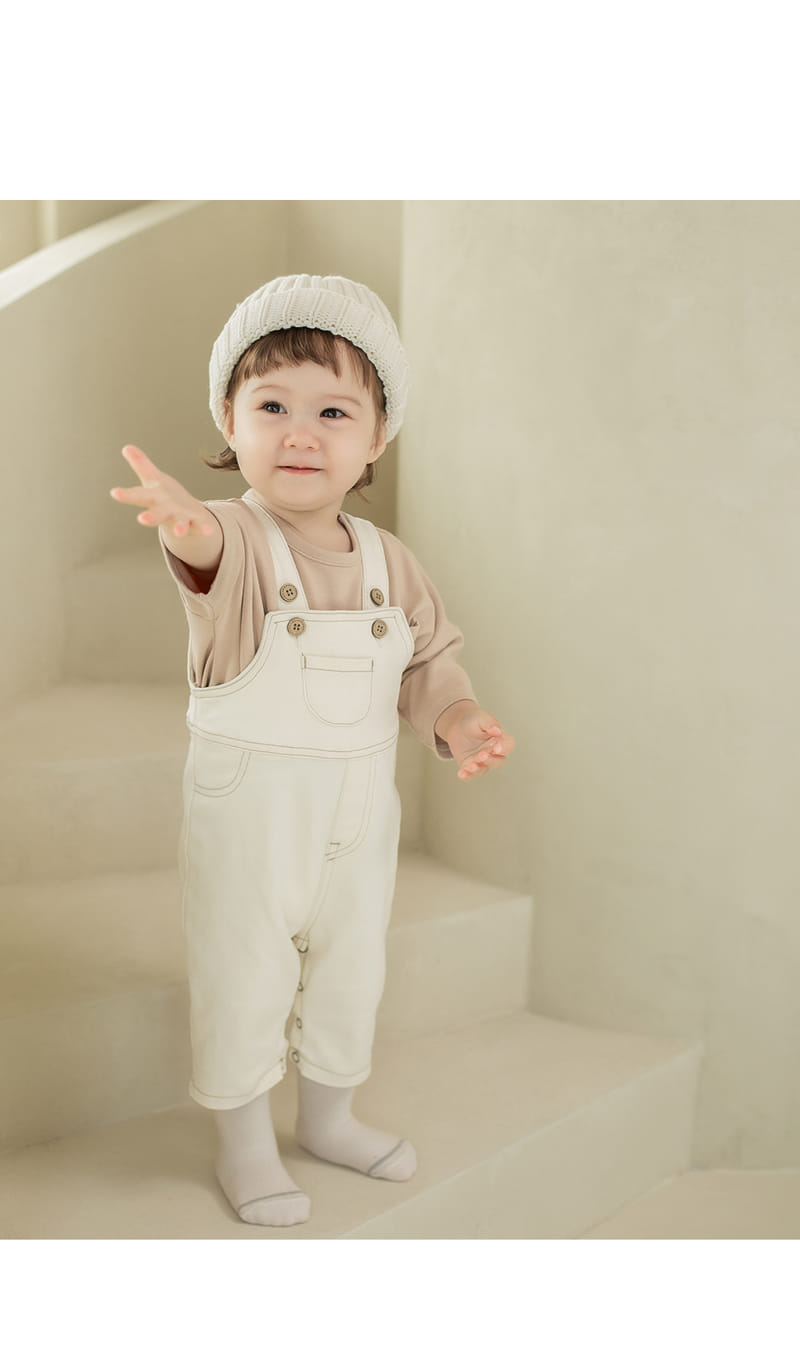 HAPPY PRINCE - Korean Children Fashion - #Kfashion4kids - Zeto Baby Coveralls