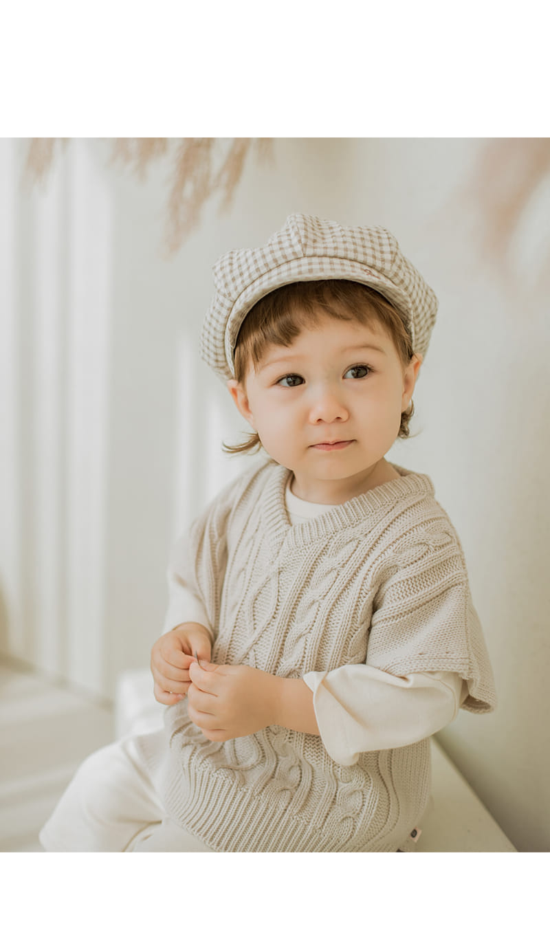 HAPPY PRINCE - Korean Children Fashion - #Kfashion4kids - Raines Knit Baby Vest