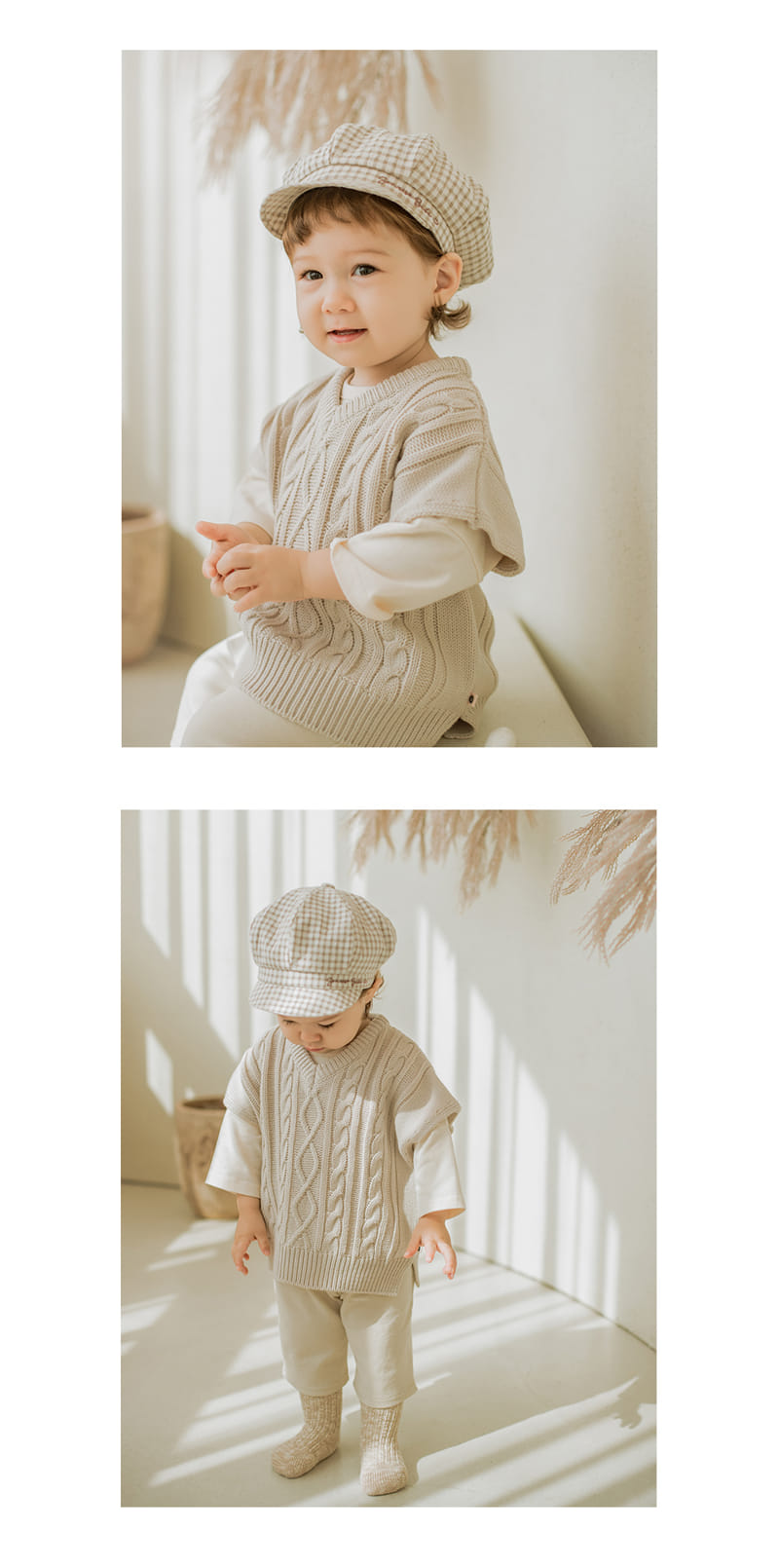 HAPPY PRINCE - Korean Children Fashion - #Kfashion4kids - Raines Knit Baby Vest - 4