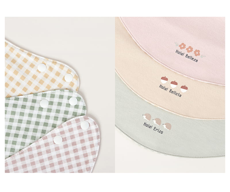 HAPPY PRINCE - Korean Children Fashion - #Kfashion4kids - Siega Double Sided Baby Banana Bib - 6