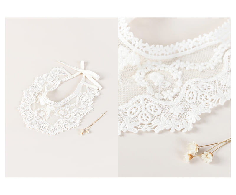 HAPPY PRINCE - Korean Children Fashion - #Kfashion4kids - Laura Baby Lace Bib - 5