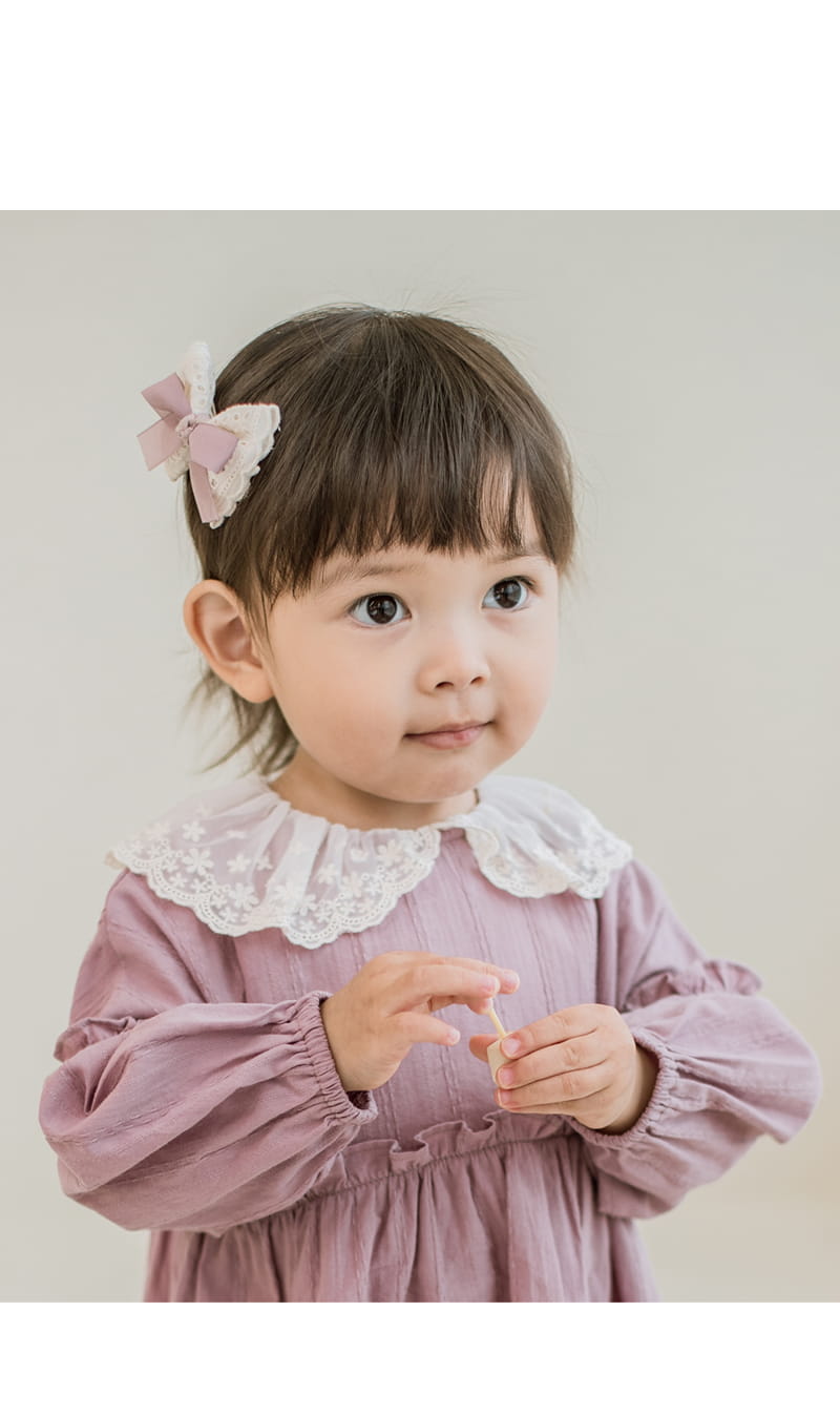 HAPPY PRINCE - Korean Children Fashion - #Kfashion4kids - Aroa Baby Hairpin [set of 5]