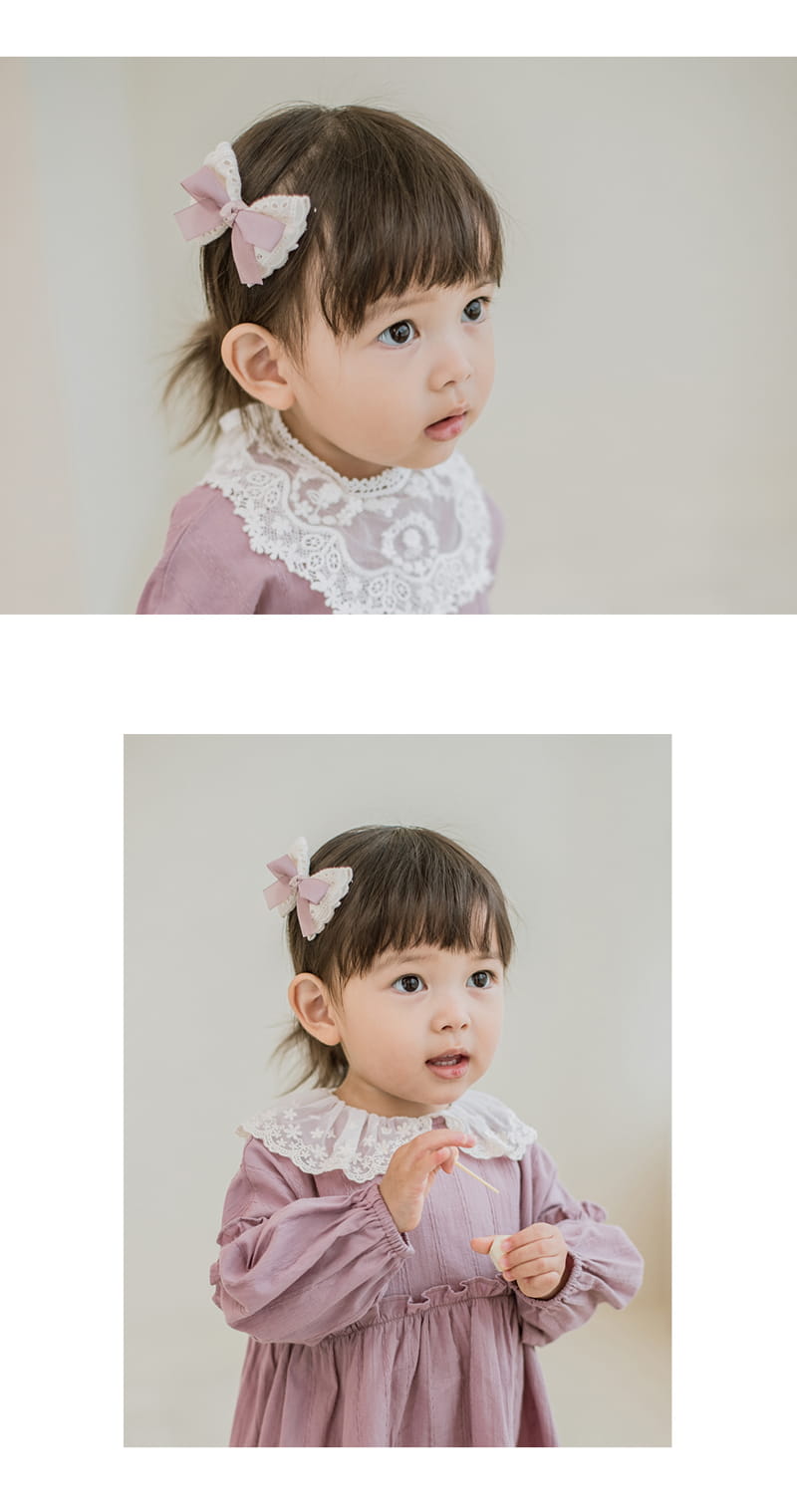 HAPPY PRINCE - Korean Children Fashion - #Kfashion4kids - Aroa Baby Hairpin [set of 5] - 4