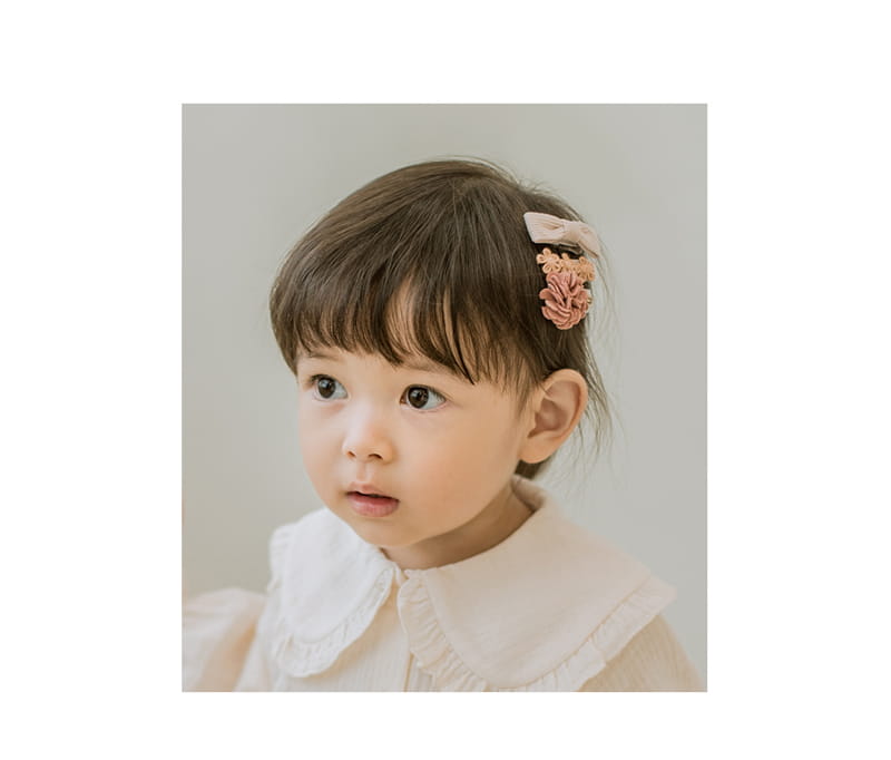HAPPY PRINCE - Korean Children Fashion - #Kfashion4kids - Marianne Baby Hairpin 3 set [set of 5] - 2