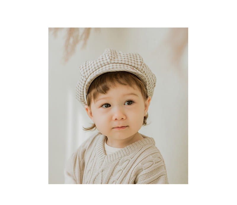 HAPPY PRINCE - Korean Children Fashion - #Kfashion4kids - Tony Baby Newsboy Cap - 2