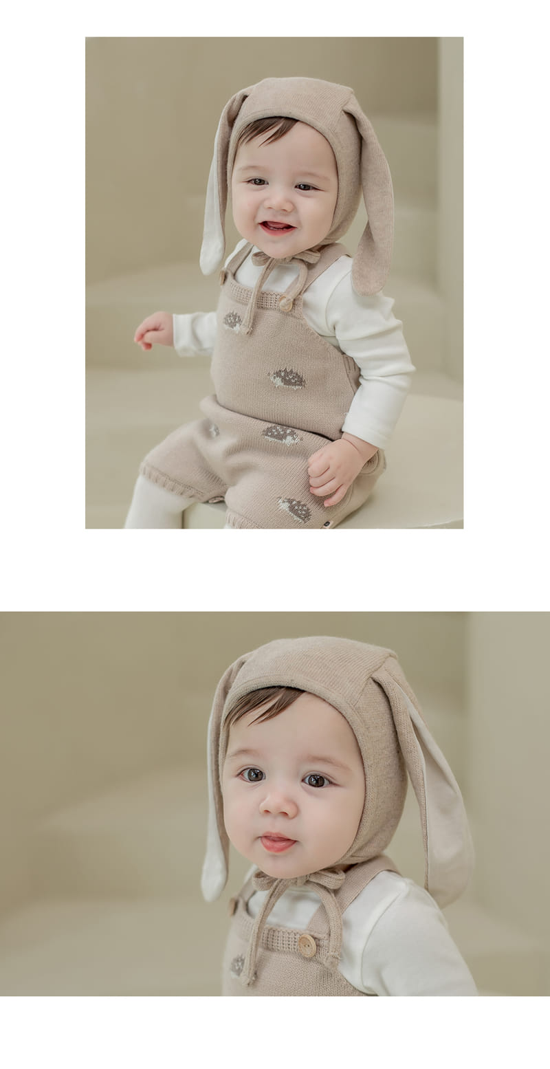 HAPPY PRINCE - Korean Children Fashion - #Kfashion4kids - Amon Baby Bonnet - 6