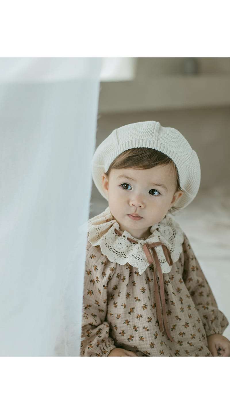 HAPPY PRINCE - Korean Children Fashion - #Kfashion4kids - Ready Knit Baby Beret Hat