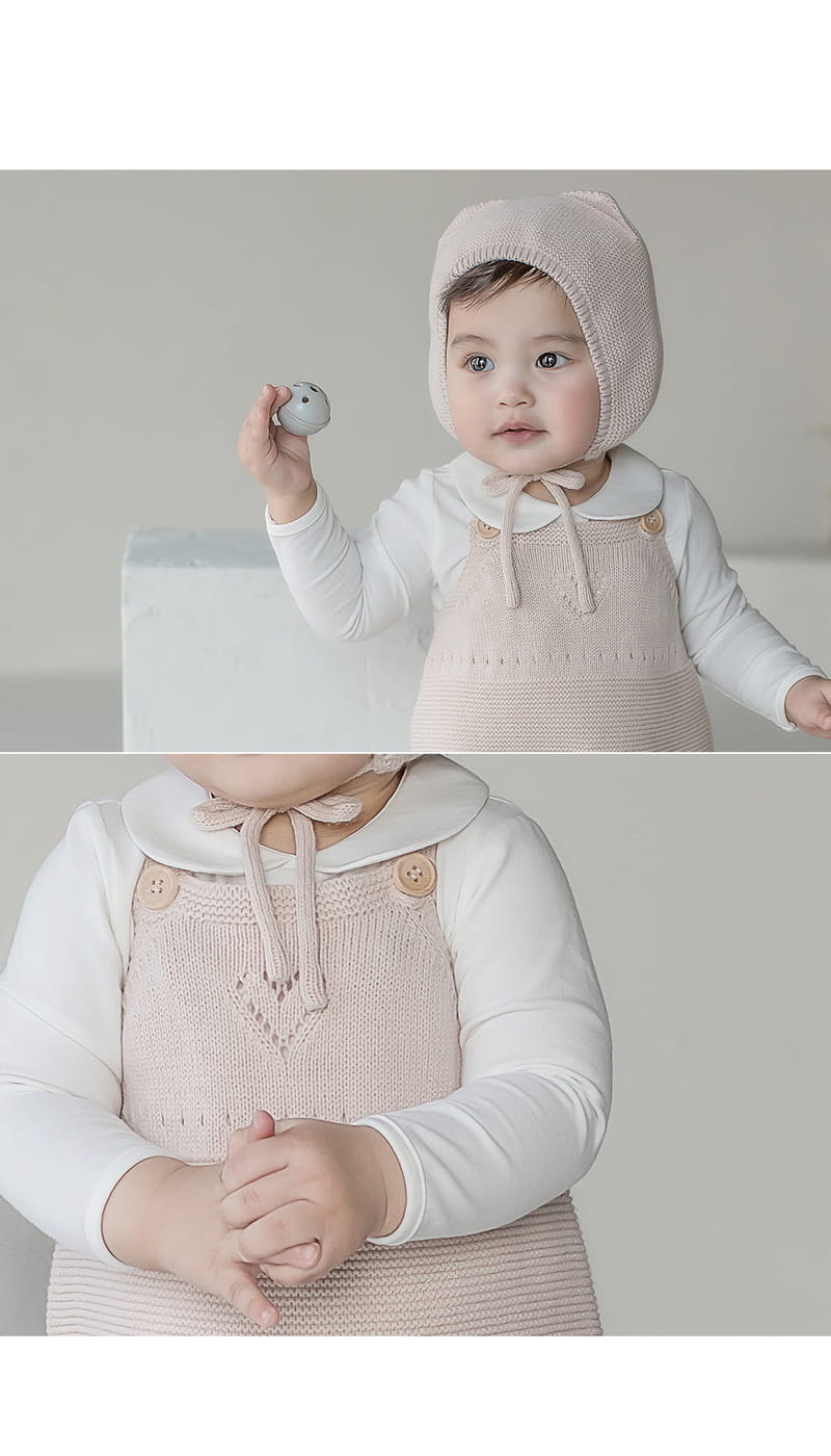 HAPPY PRINCE - Korean Children Fashion - #Kfashion4kids - Karen Round Collar Long Sleeves Tee - 4