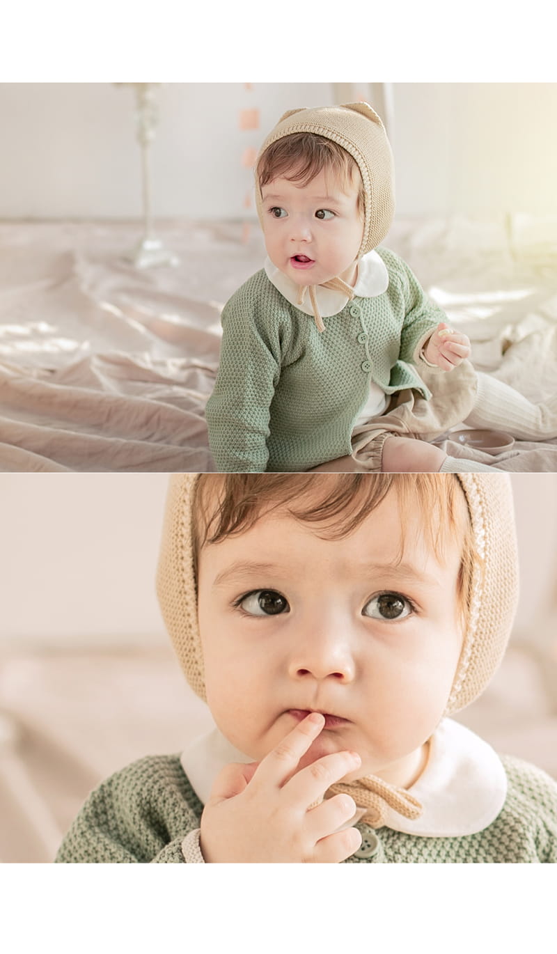 HAPPY PRINCE - Korean Children Fashion - #Kfashion4kids - Karen Round Collar Long Sleeves Tee - 6