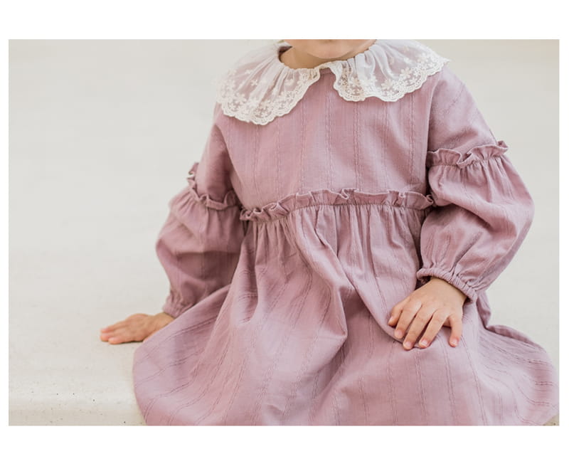HAPPY PRINCE - Korean Children Fashion - #Kfashion4kids - Violet One-piece - 6