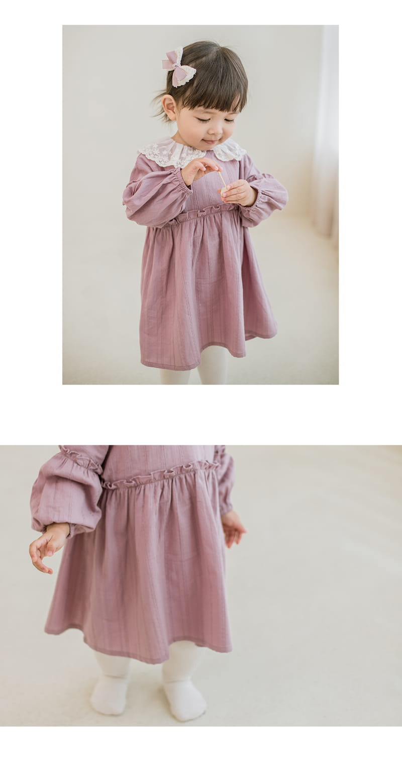 HAPPY PRINCE - Korean Children Fashion - #Kfashion4kids - Violet One-piece - 7
