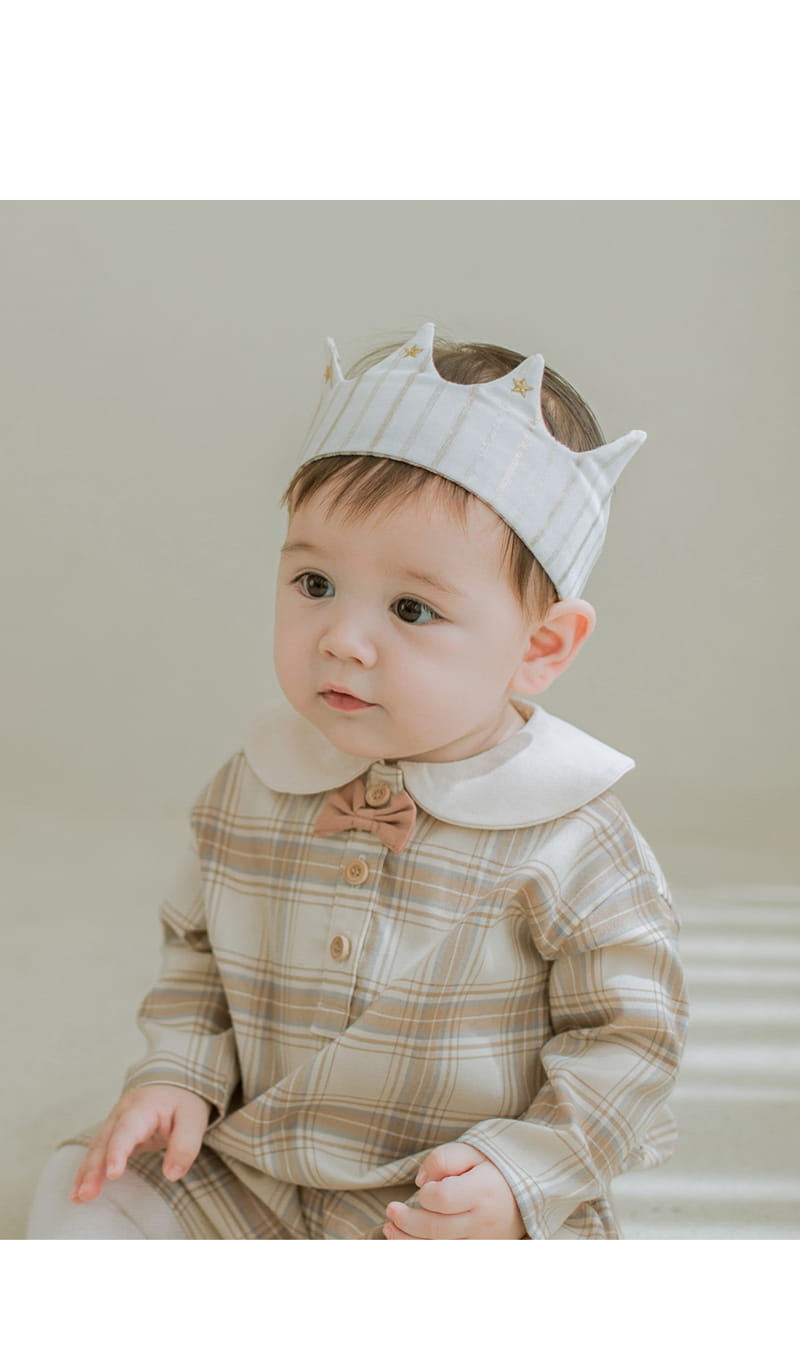 HAPPY PRINCE - Korean Children Fashion - #Kfashion4kids - Androw Crown Baby Hairband