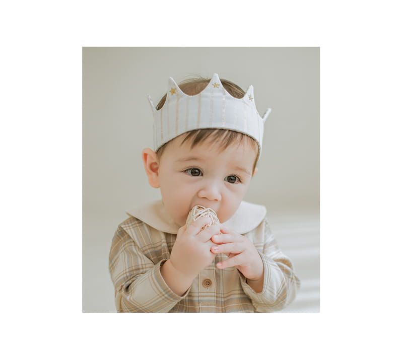HAPPY PRINCE - Korean Children Fashion - #Kfashion4kids - Androw Crown Baby Hairband - 2